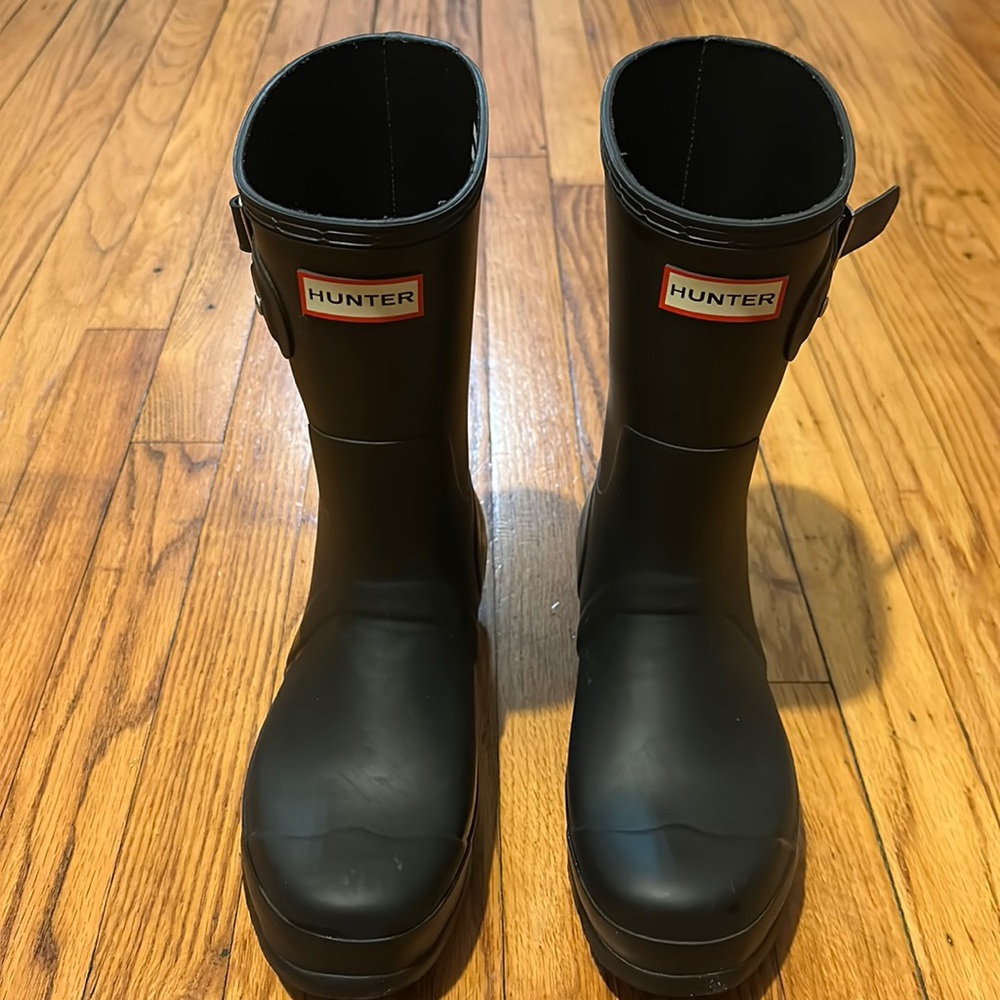 Hunter Men’s Original Short Rain Boots Size 9